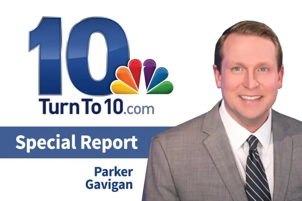 Turn To 10 news report and Parker Gavigan discussing Rhode Island solar company.