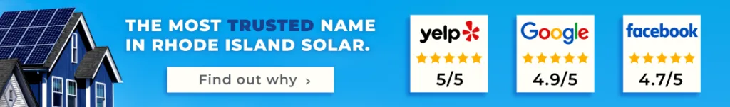 Rooftop Power: Trusted Rhode Island solar company with positive Yelp, Google, and Facebook reviews.
