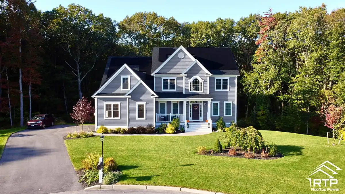 Rooftop Power expanding a solar array on a New England home